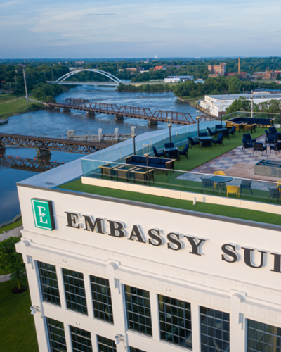 Embassy Suites Rockford Riverfront Rooftop
