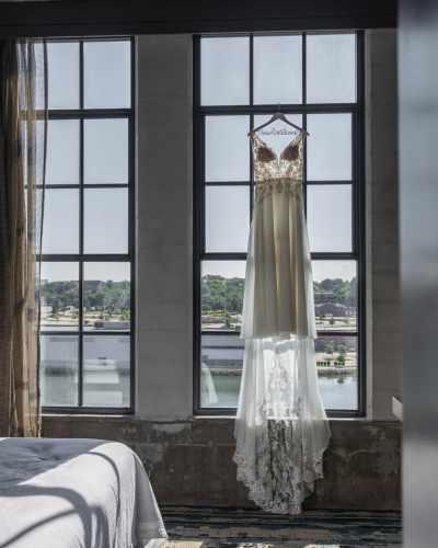 Wedding Dress - Embassy Suites Rockford Riverfront